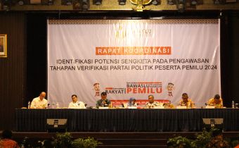 Bawaslu Sumut Gelar Rapat Koordinasi Identifikasi Potensi Sengketa Pada Pengawasan Verifikasi Partai Politik