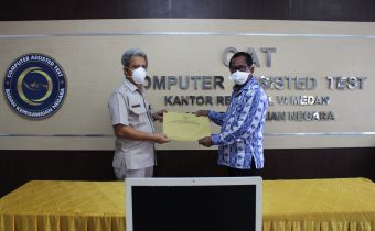 41 Orang Peserta Ikuti Ujian SKB CPNS Bawaslu di Medan