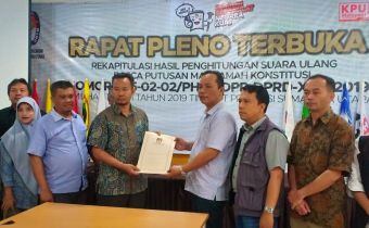 Penghitungan Suara Ulang Pasca Putusan MK di Humbahas rampung