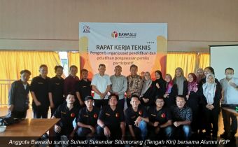 Bawaslu dan Alumni P2P Komitmen Kembangkan Program Pengawasan Partisipatif