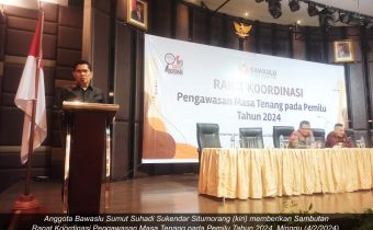 Masa Tenang, Bawaslu Ajak Jajaran Lakukan Pengawasan Maksimal