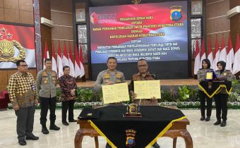 Jalin Sinergitas, Bawaslu Sumut dan Poldasu Tanda Tangani Perjanjian Kerjasama