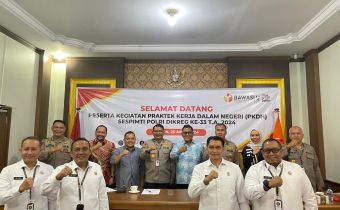 Terima Peserta PKDN Sespimti Polri, Pimpinan Bawaslu Prov. Sumut Beberkan Strategi Pengawasan Pemilu Tahun 2024