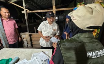 Bawaslu Provinsi Sumatera Utara Lakukan Pengawasan Proses Coklit Pilkada Tahun 2024.