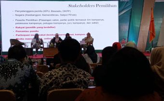 Saut Mengatakan, Daftar Pemilih Menjadi Salah Satu Indikator Pemilu Demokratik