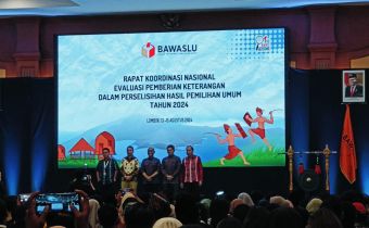 Bawaslu Sumut ikuti gelaran Evaluasi Pemberian Keterangan dalam Perselisihan Hasil Pemilihan Umum Tahun 2024