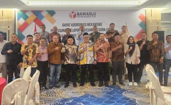 Bawaslu Sumut Gelar Rakor Mekanisme Pelaporan Pengunaan Dana Hibah, Kasek Bawaslu Sumut Feri Mulia Siagian: Sampaikan Pertanggungjawaban Dengan Benar Dan Sesuai Regulasi