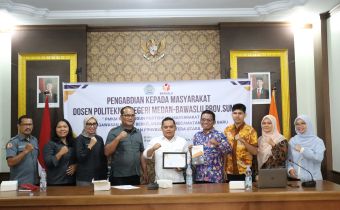 Pengabdian Kepada Masyarakat, Bawaslu Sumut Menerima Kunjungan Politeknik Negeri Medan