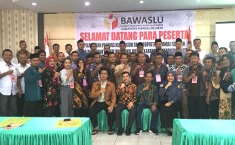 Panwascam se-Sumatera Utara dilantik, Agus: Jaga Soliditas, Integritas, Mentalitas, Profesionalitas dan Religiusitas.