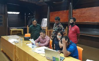 Agus Salam beri motivasi dan penguatan SDM bagi Bawaslu Kabupaten Toba