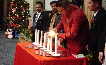 Keluarga Besar Pengawas Pemilu se-Sumut gelar Syukuran Natal 2019 dan Tahun Baru 2020