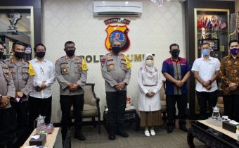 Matangkan Persiapan Pilkada 2020 Bawaslu Sumut Audiensi dengan Polda Sumut