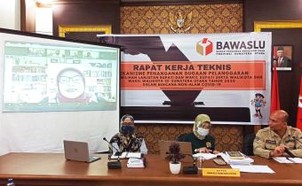 Rakernis Bawaslu Terkait Mekanisme pananganan Dugaan Pelanggaran